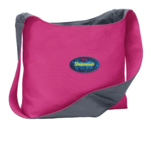 Shalennial Splatter Patch Canvas Sling Bag